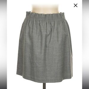J. Crew paper bag waist cotton mini sidewalk city skirt